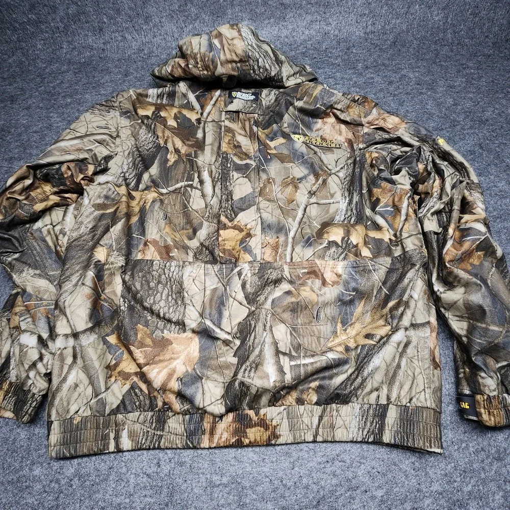 Scentblocker Realtree Camo Blaze Orange Rainproof ProHunter Hunting Jacket XL